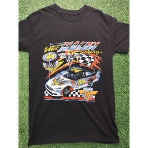 Van Halen Graphic Band Tee T-Shirt Men's Racing 84 Black Short Sleeve Small